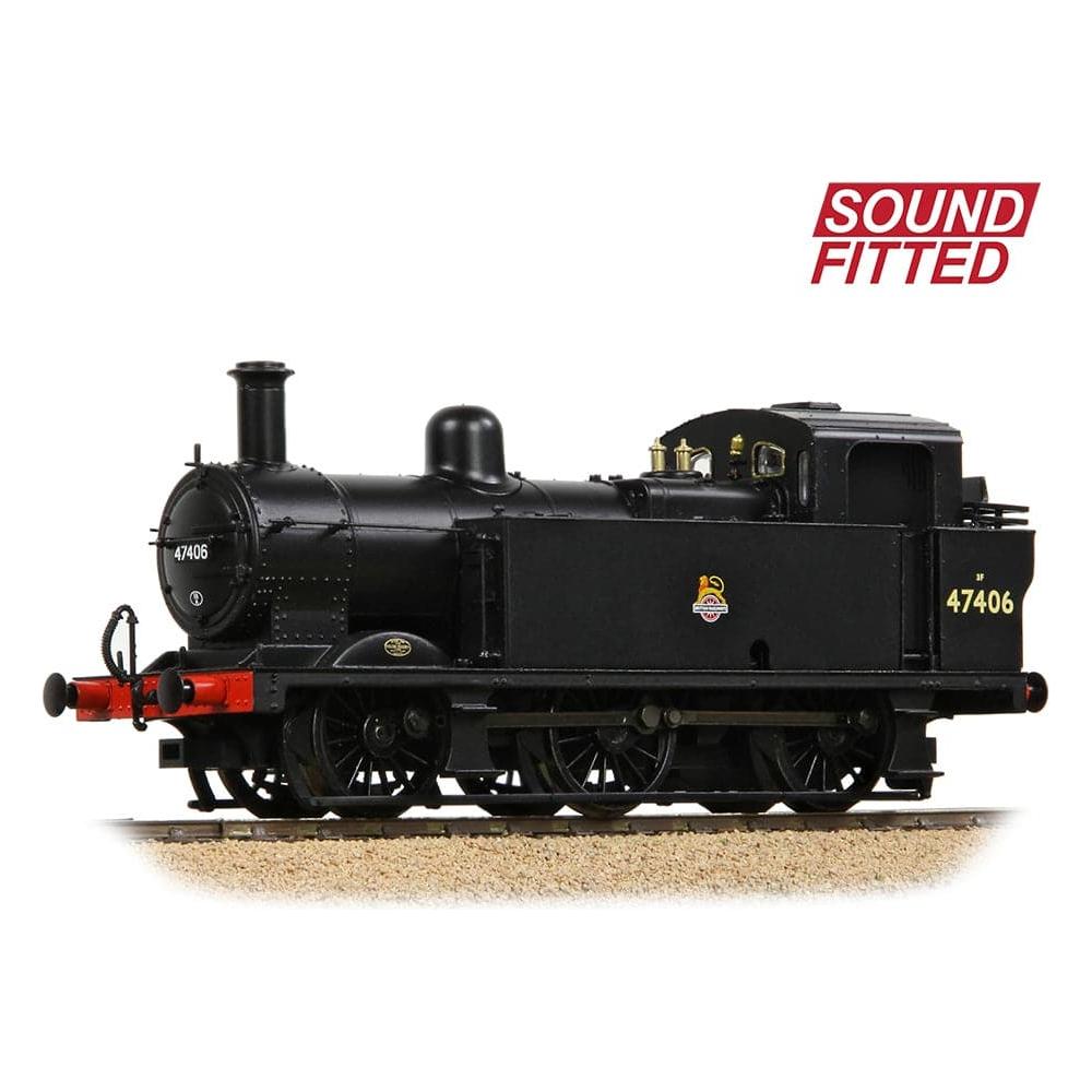 BRANCHLINE LMS Fowler 3F (Jinty) 47406 BR Black (Early Emblem)