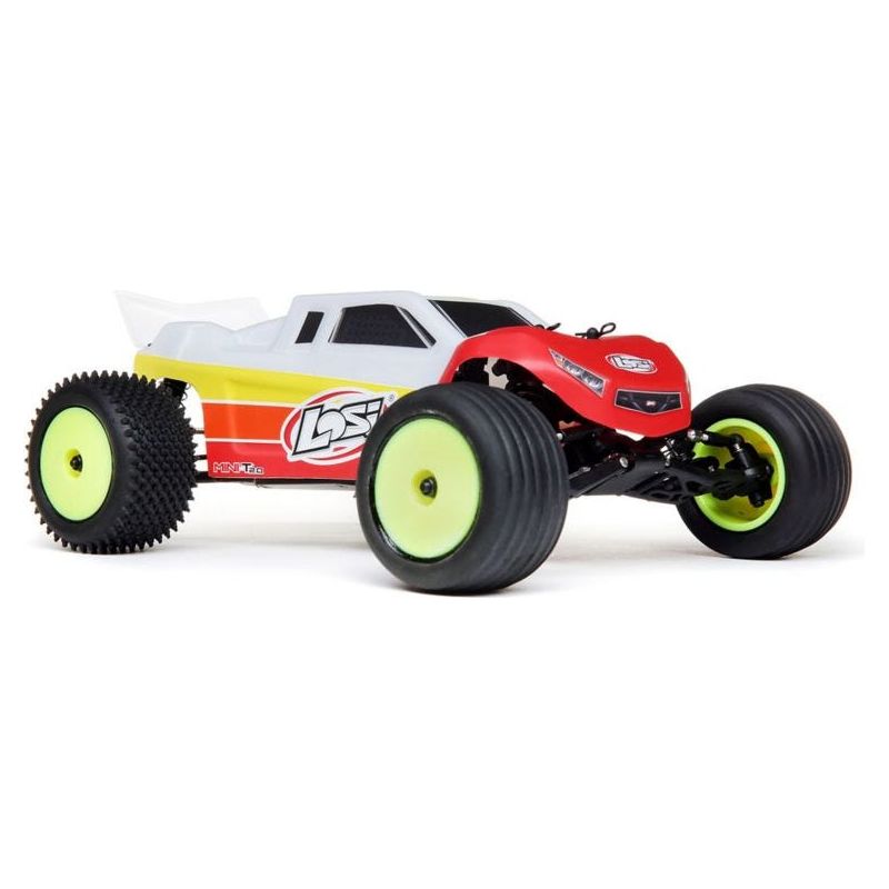 LOSI Mini T 2.0 Brushless RTR 1/18 2wd Stadium Truck, Red