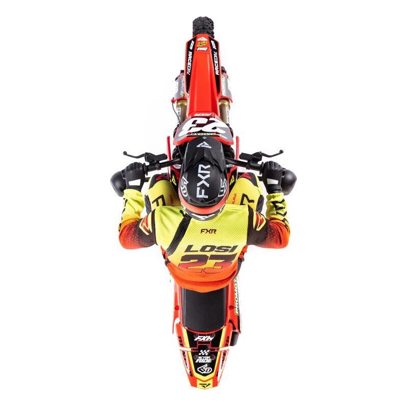 LOSI Promoto-MX 1/4 Motorcycle RTR, FXR Scheme, LOS06000T1