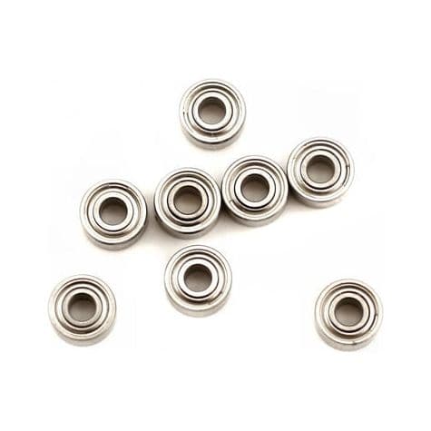 LOSI Wheel & Hub Ball Bearing Set: Micro-T, B, DT