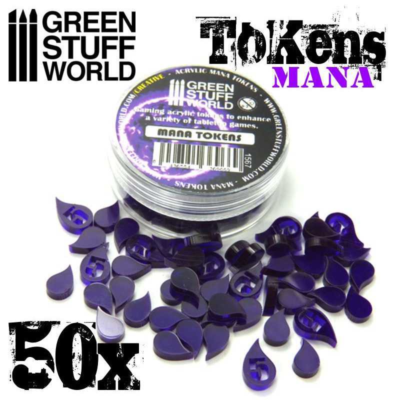 GREEN STUFF WORLD Mana tokens