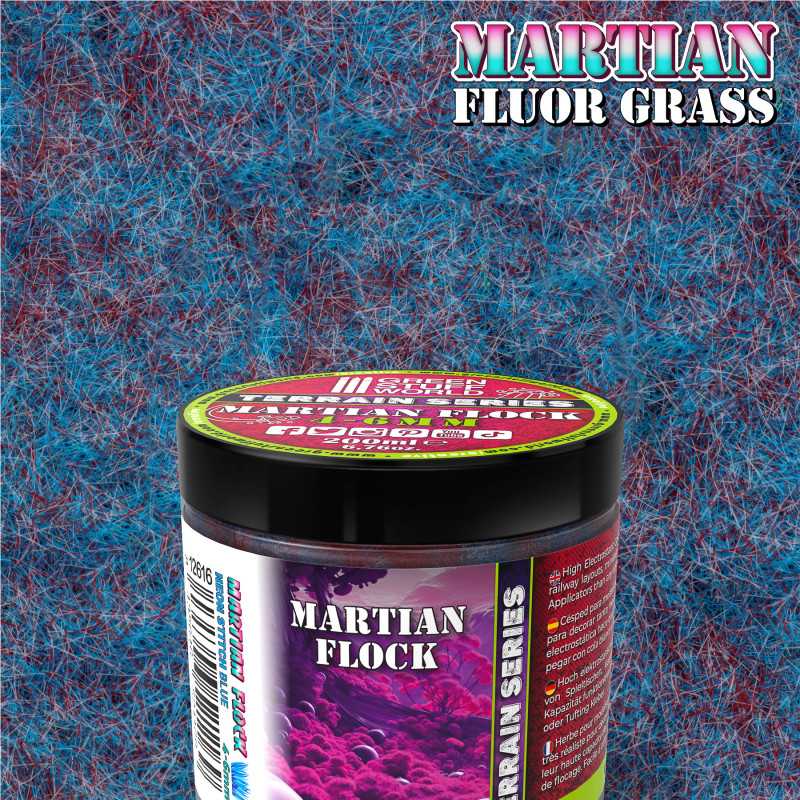 GREEN STUFF WORLD Martian Fluor Grass Neon Stitch Blue 200ml