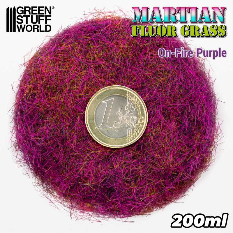 GREEN STUFF WORLD Martian Fluor Grass On Fire Purple 200ml