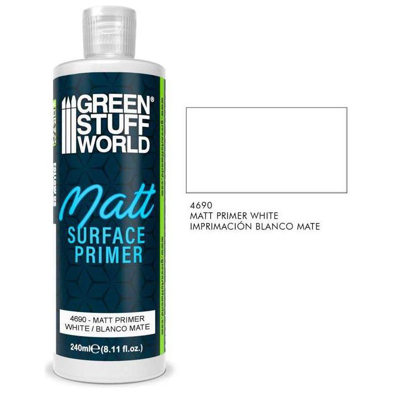 GREEN STUFF WORLD Matt Surface Primer 240ml - White