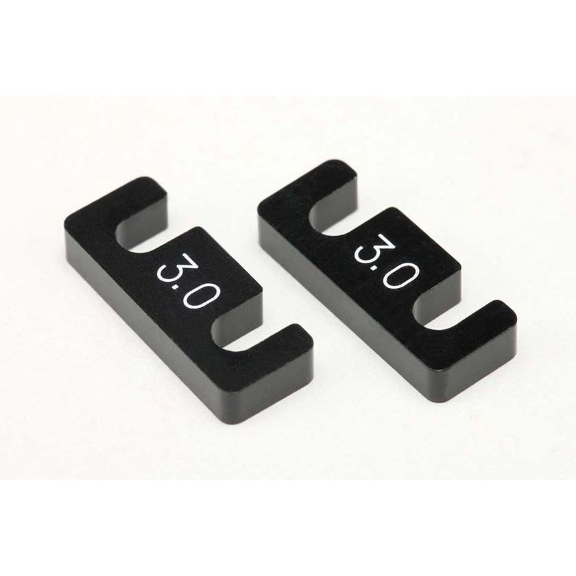 YOKOMO Alum.Rear Bulkhead Spacer 3.0mm for MD3.0