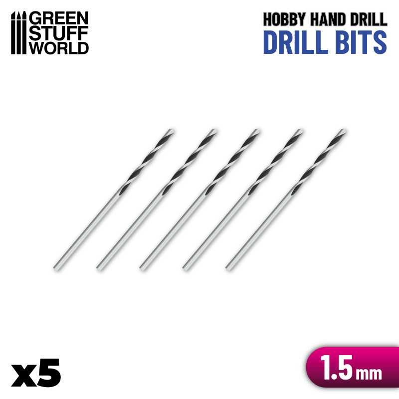GREEN STUFF WORLD Drill bit in 1,5 mm