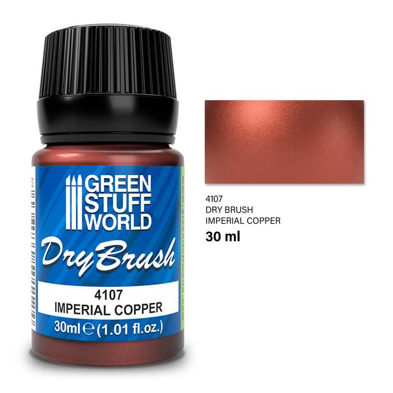 GREEN STUFF WORLD Metallic Dry Brush - IMPERIAL COPPER 30 ml