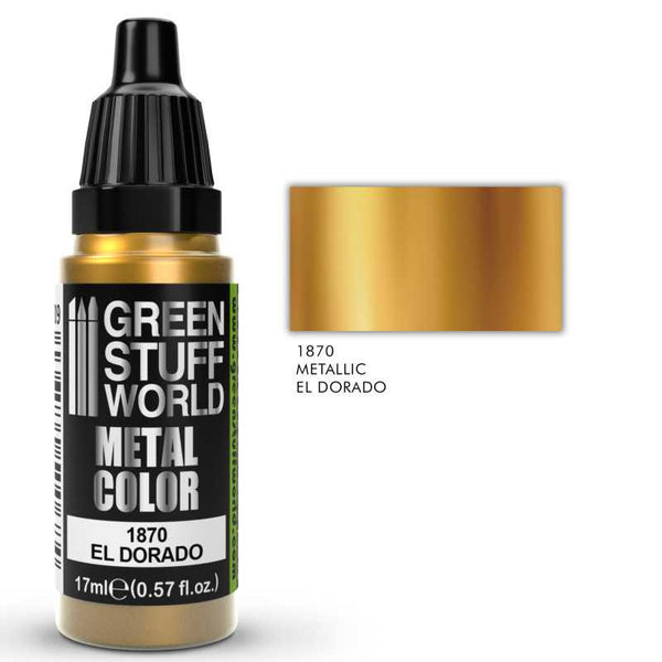 GREEN STUFF WORLD Metallic Paint El Dorado 17ml