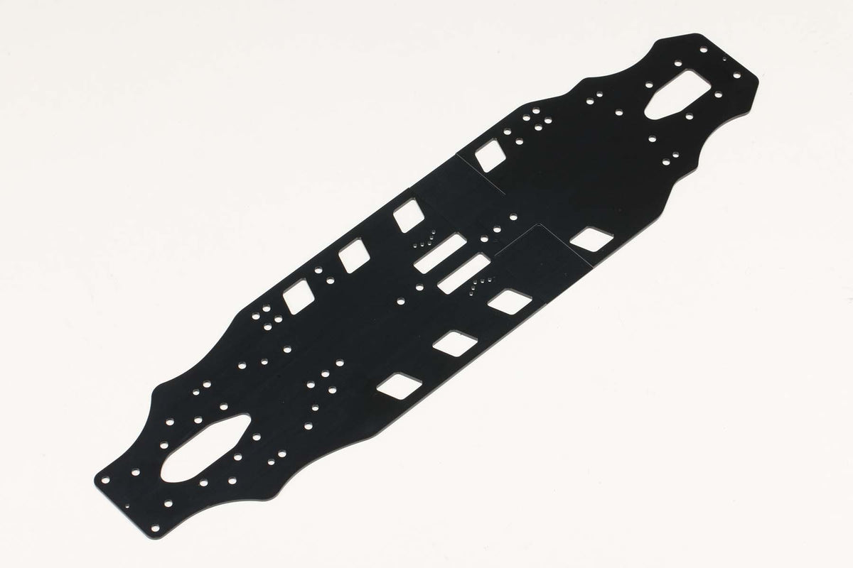 YOKOMO Steel Main Chassis (Black/1.2mm) for MS2.1