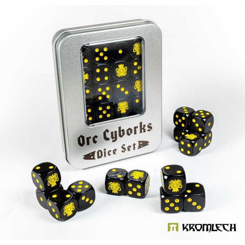 Orc Cyborks Dice Set