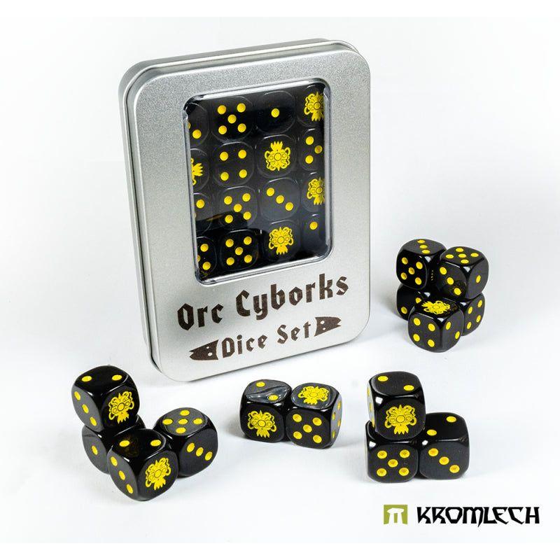 Orc Cyborks Dice Set