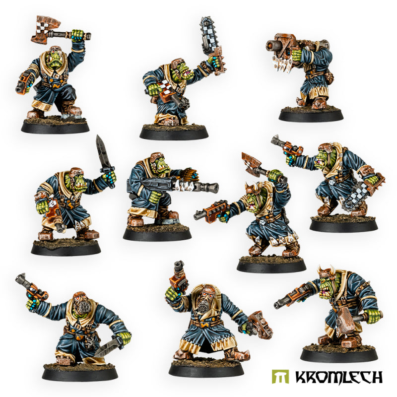 KROMLECH Orc Greatcoat Korps Choppa Squad
