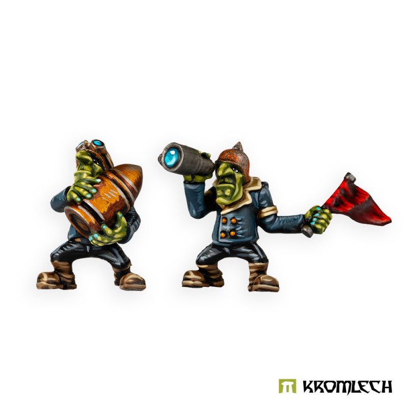 KROMLECH Orc Tigerwagon Goblin Crew