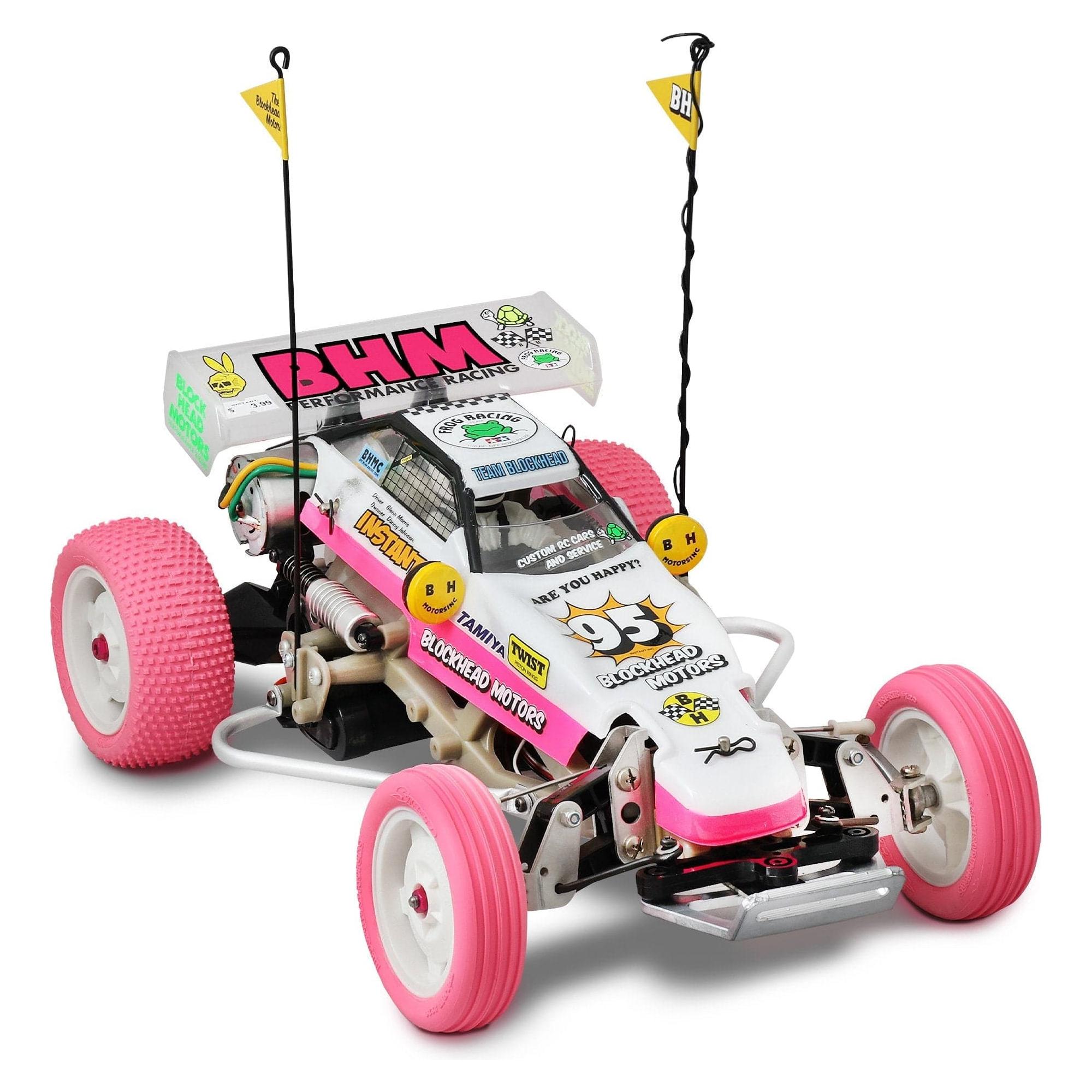 BLOCKHEAD MOTORS x SWEEP Pink 1/10 2.2" Tri-Rib 2WD Front Tyres 2pc