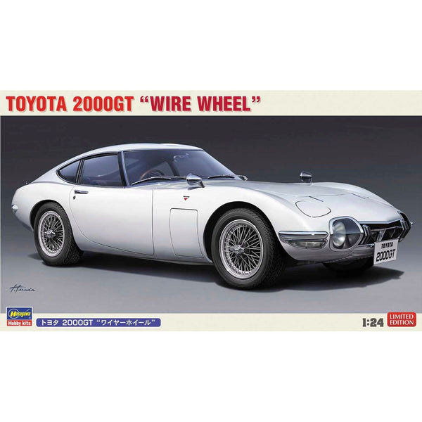 HASEGAWA 1/24 Toyota 2000GT "Wire Wheel"