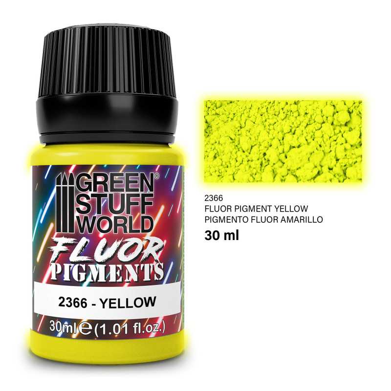 GREEN STUFF WORLD Pigment Fluor Yellow 30ml