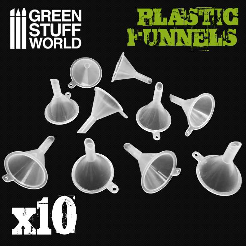 GREEN STUFF WORLD Plastic funnels