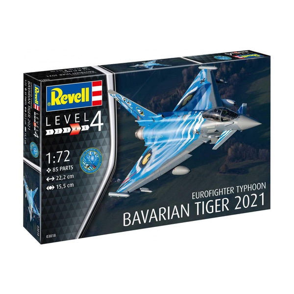 REVELL 1/72 Eurofighter Typhoon "The Bavarian Tiger 2021"