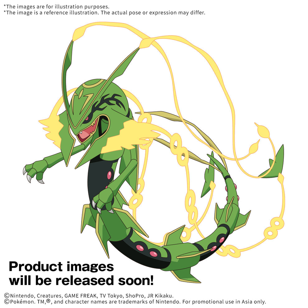 BANDAI Pokemon Model Kit Mega Rayquaza
