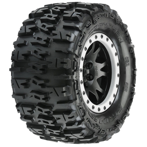 PROLINE Trencher 4.3in Tyres Mounted on Impulse Black / Gre