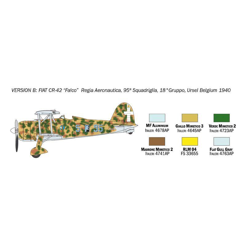 ITALERI 1/72 Fiat CR.42 Falco Battle of Britain 80th Anniversary