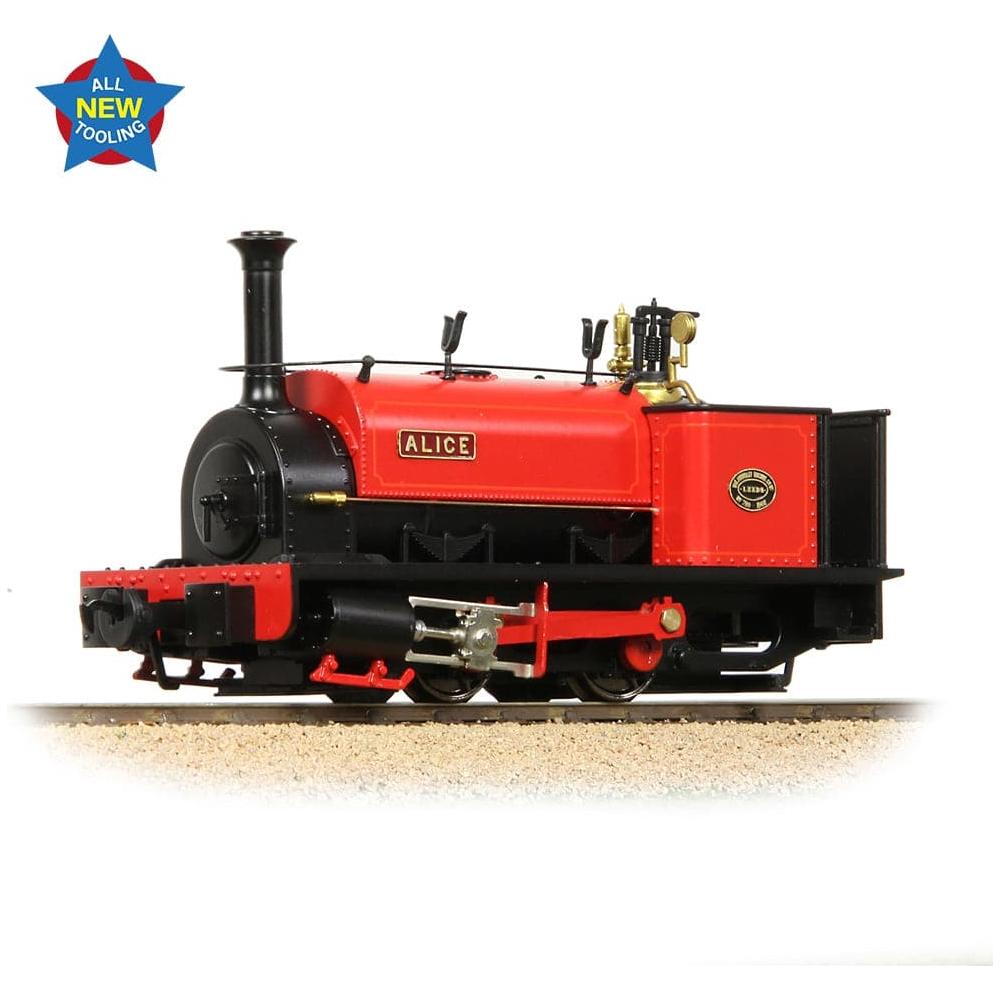 BACHMANN NARROW GAUGE NG7 Quarry Hunslet 0-4-0ST 'Alice' Dinorwic Quarry Red