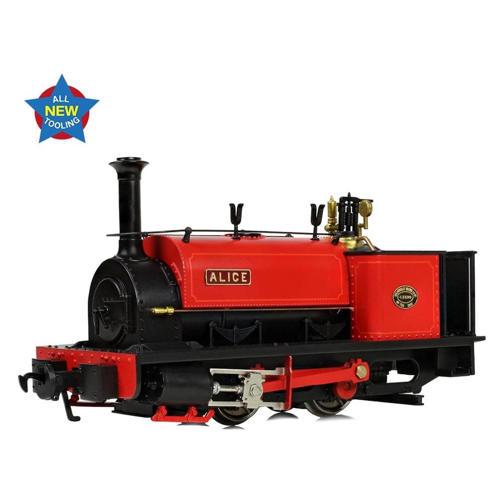 BACHMANN NARROW GAUGE NG7 Quarry Hunslet 0-4-0ST 'Alice' Dinorwic Quarry Red