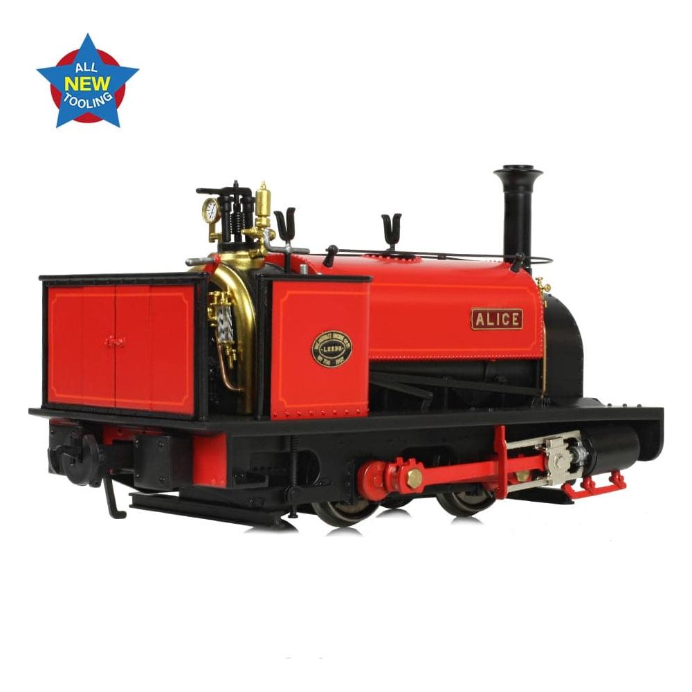 BACHMANN NARROW GAUGE NG7 Quarry Hunslet 0-4-0ST 'Alice' Dinorwic Quarry Red