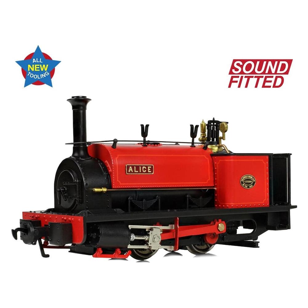 BACHMANN NARROW GAUGE NG7 Quarry Hunslet 0-4-0ST 'Alice' Dinorwic Quarry Red