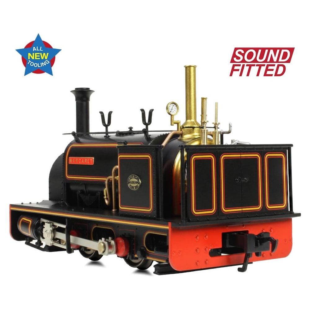 BACHMANN NARROW GAUGE NG7 Quarry Hunslet 0-4-0ST 'Margaret' Penrhyn Quarry Lined Black (Early)