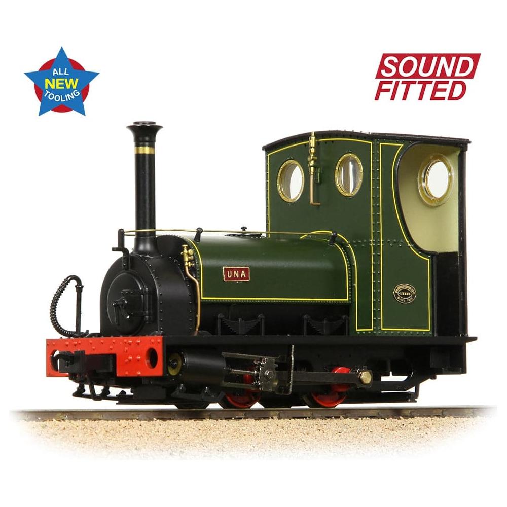 BACHMANN NARROW GAUGE NG7 Quarry Hunslet 0-4-0ST 'Una' Lined Green