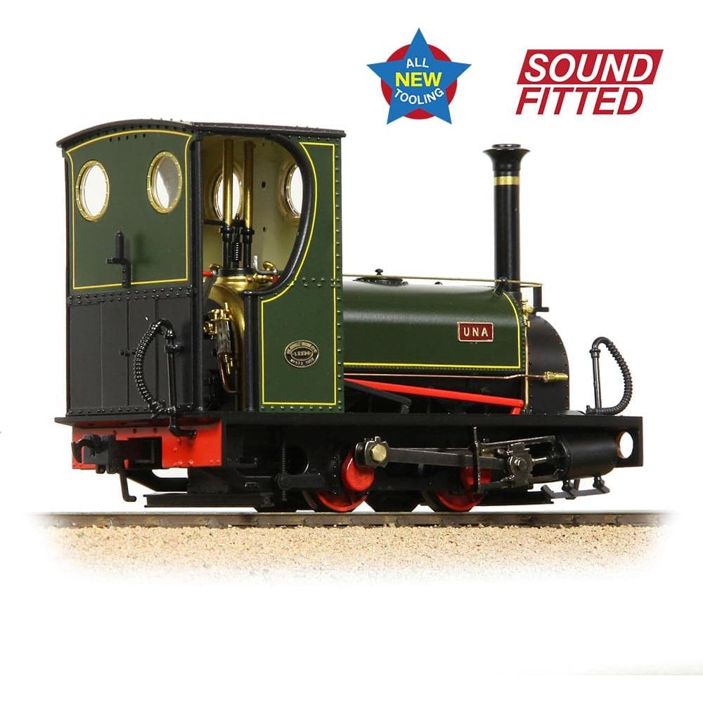 BACHMANN NARROW GAUGE NG7 Quarry Hunslet 0-4-0ST 'Una' Lined Green