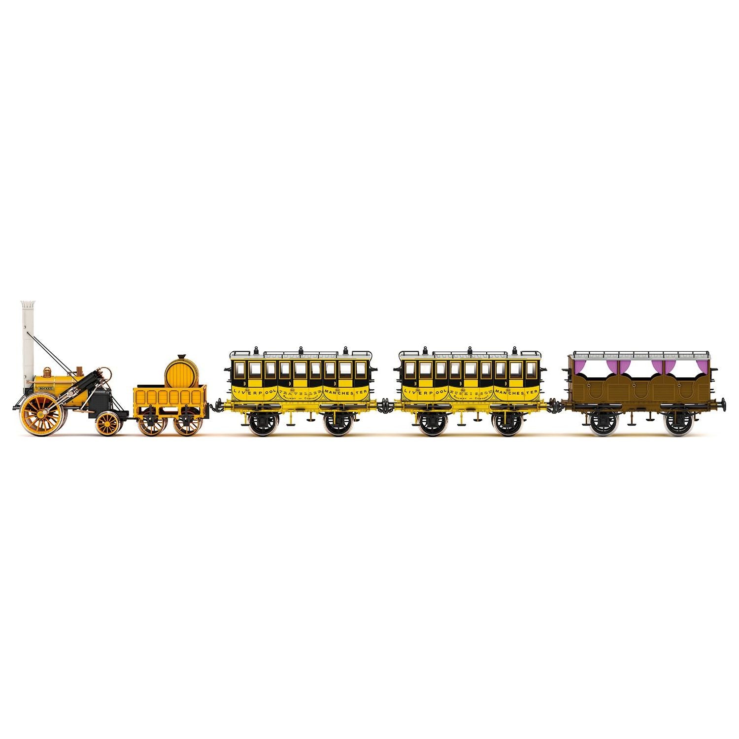 HORNBY OO L&MR, Stephenson's Rocket Train Pack - Era 1