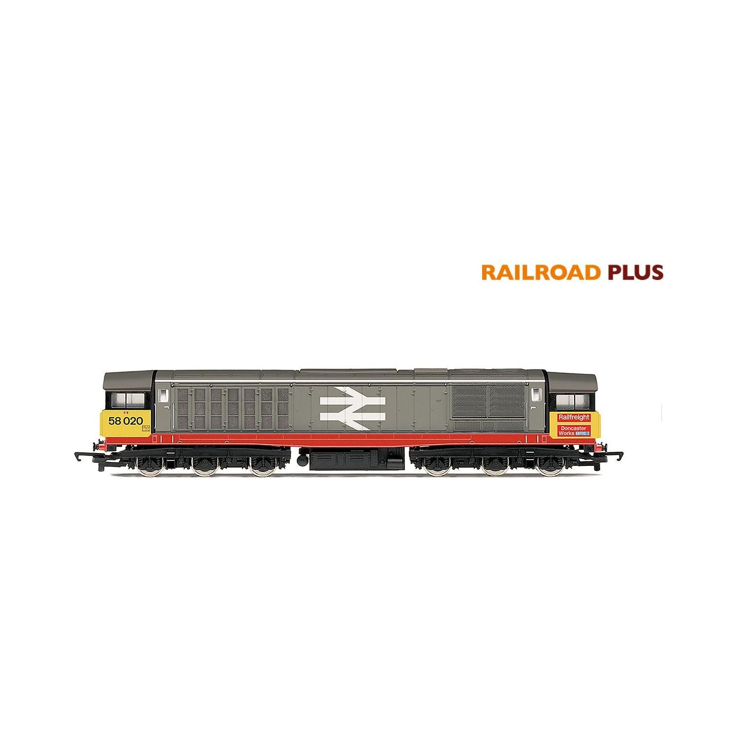 HORNBY OO RailRoad Plus: Class 58 - BR - 58020 RailFreight 'Doncaster Works'