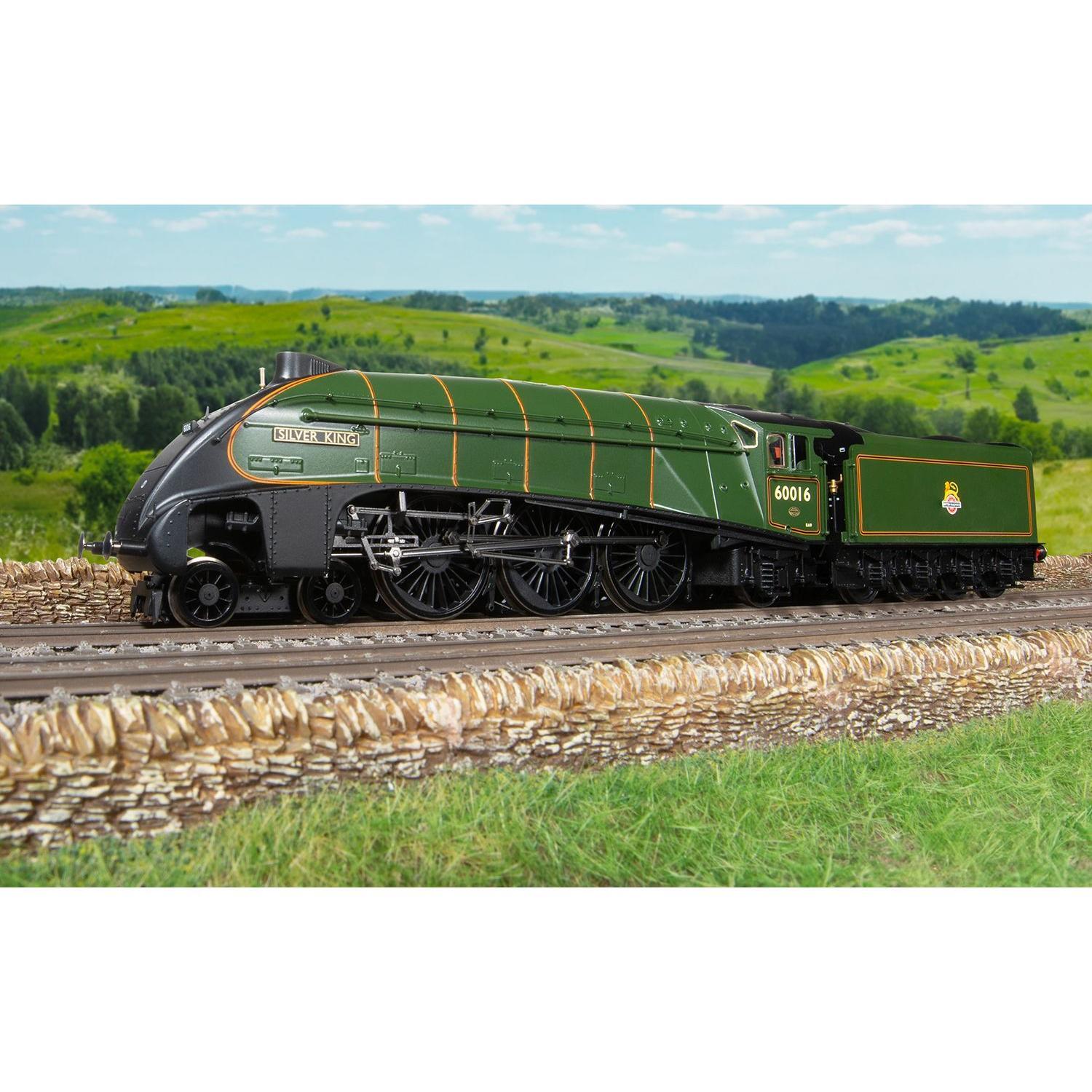 HORNBY OO DUBLO BR, A4 CLASS, 4-6-2, 60016 'SILVER KING' - ERA 4