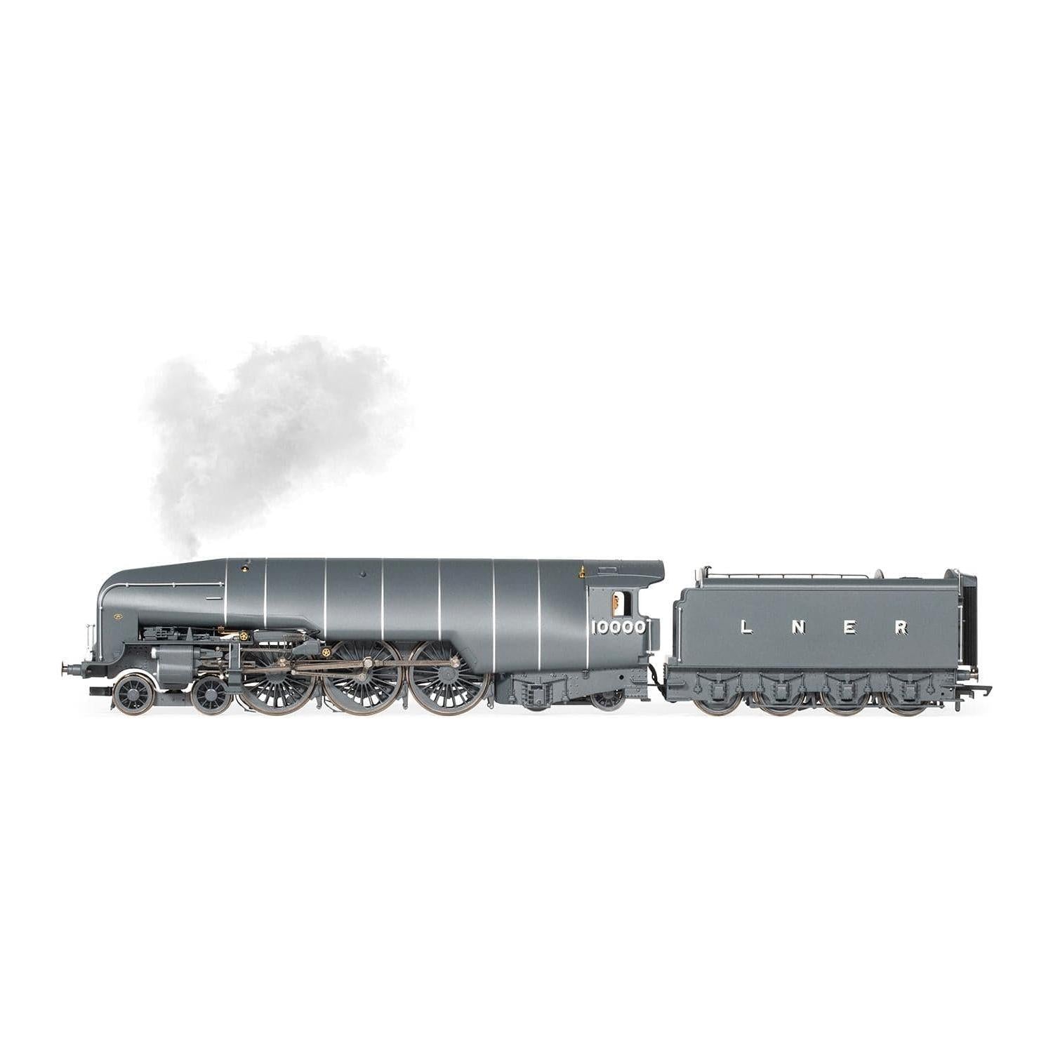 HORNBY OO LNER, W1 Class, 4-6-4, 10000 'Hush Hush' With Steam Generator - Era 3