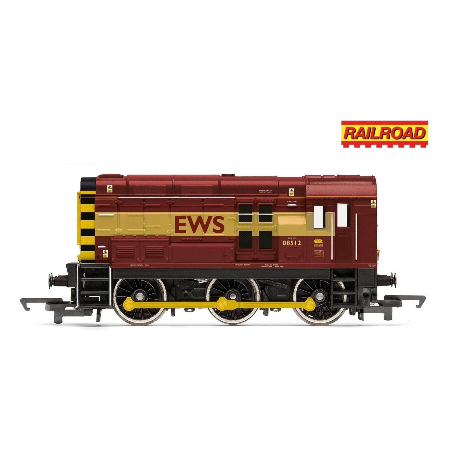 HORNBY OO Railroad EWS Class 08 08512