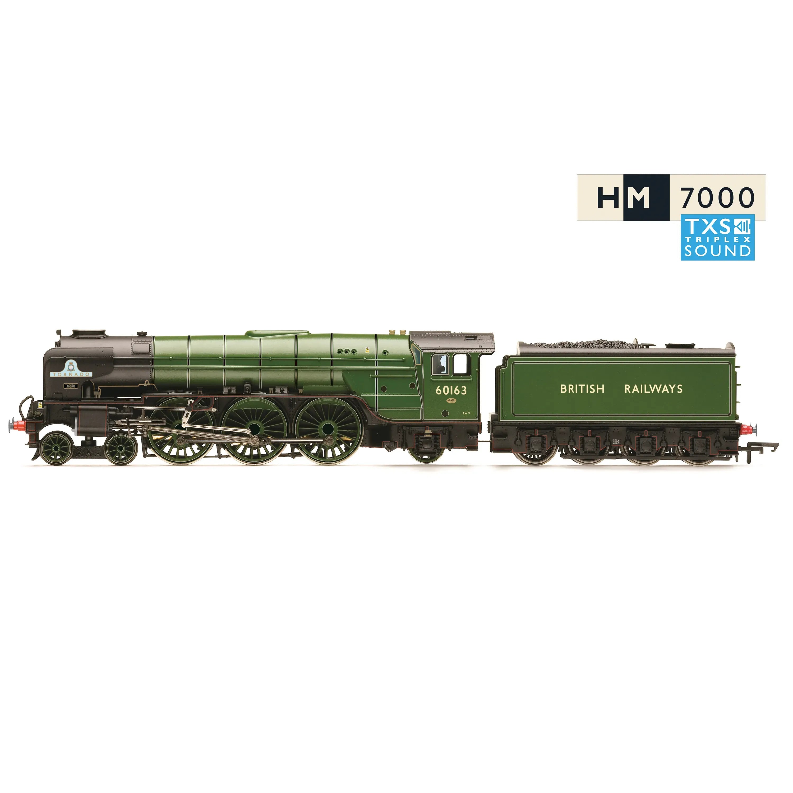 HORNBY OO RailRoad British Railways Tornado 60163 BR - Sound Fitted