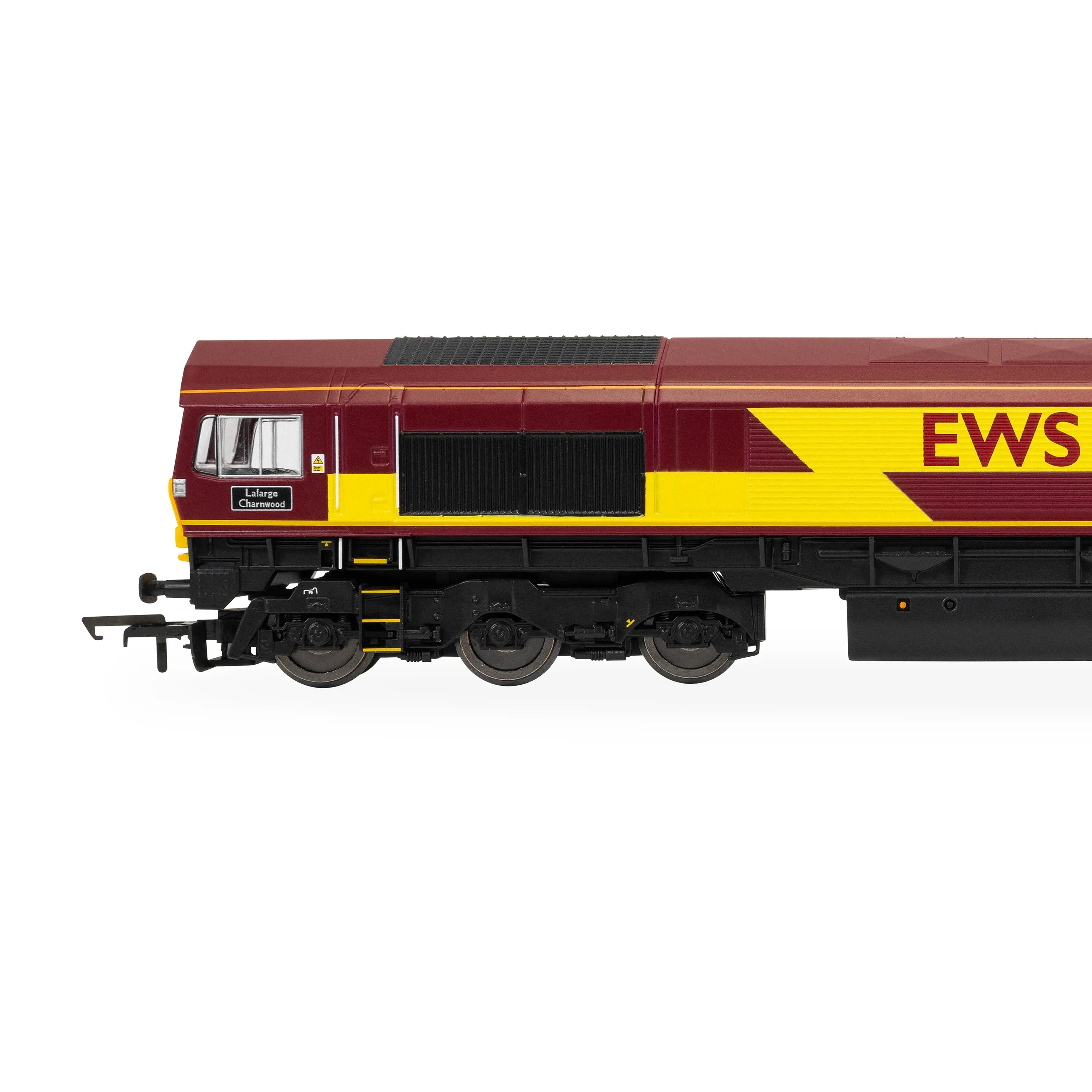 HORNBY OO RailRoad: EWS - Class 66 - 'Lafarge Charnwood' 66022