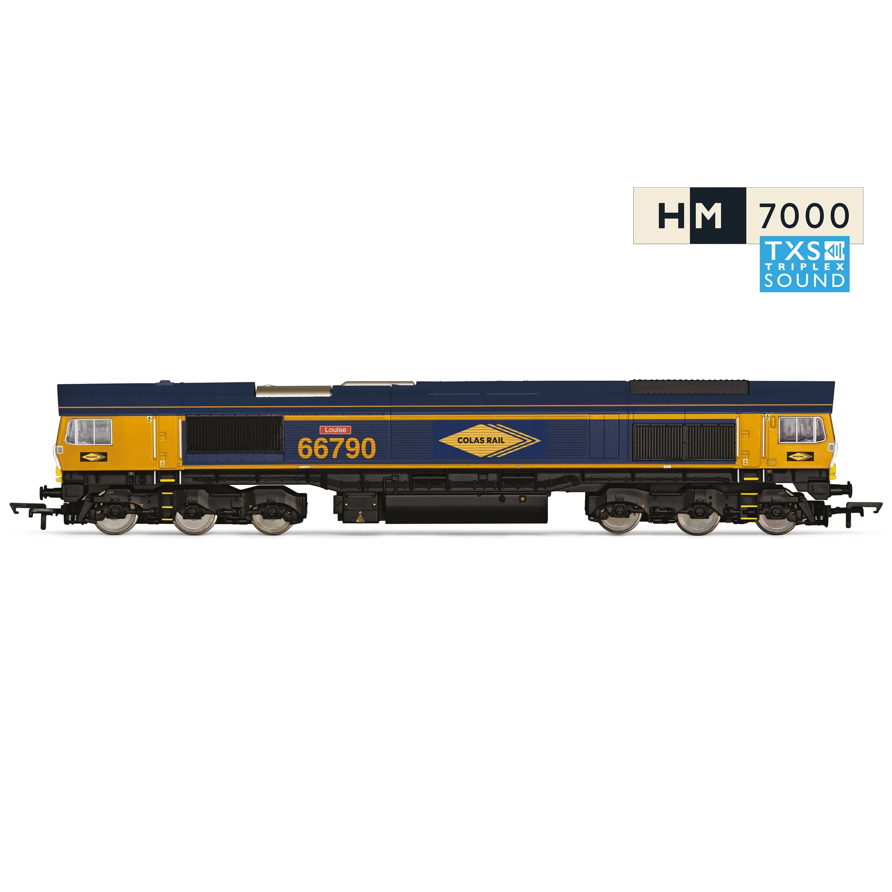HORNBY OO RailRoad: Colas - Class 66 - 'Louise 66790' (DCC Sound Fitted)