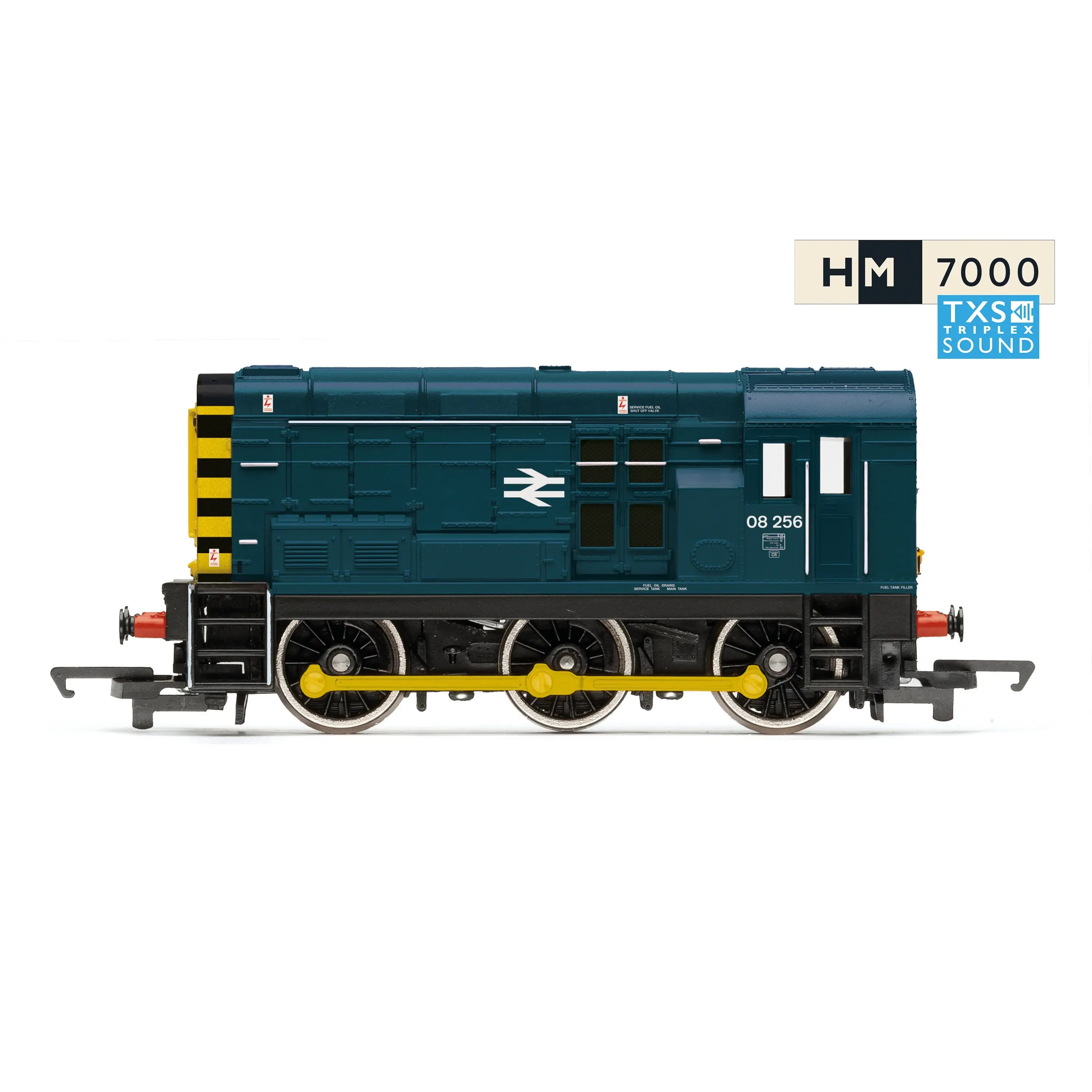 HORNBY OO RailRoad: BR - Class 08 - 08256 (DCC Sound Fitted)