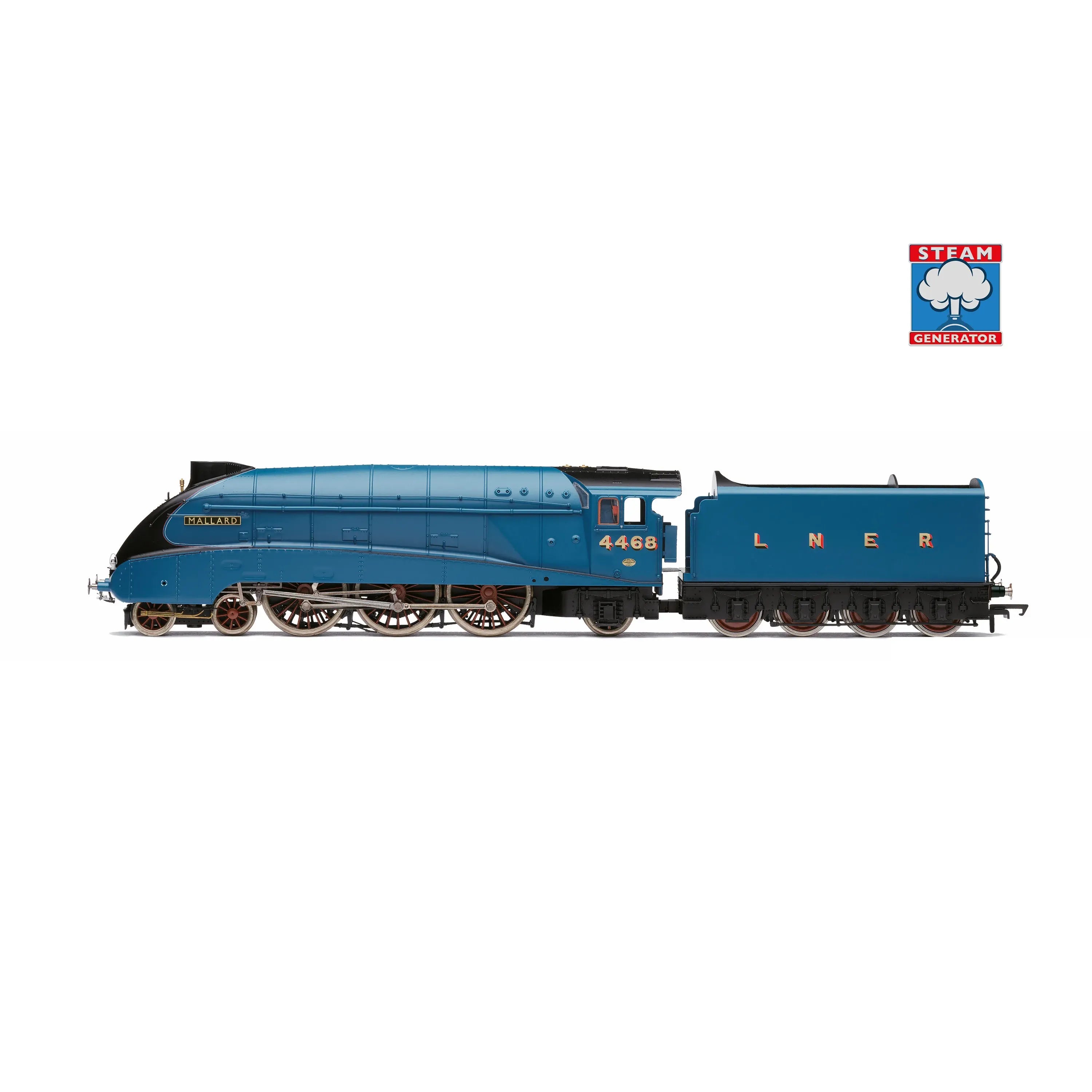 HORNBY OO LNER - Class A4 - 'Mallard' - 4468 (With Steam Generator)