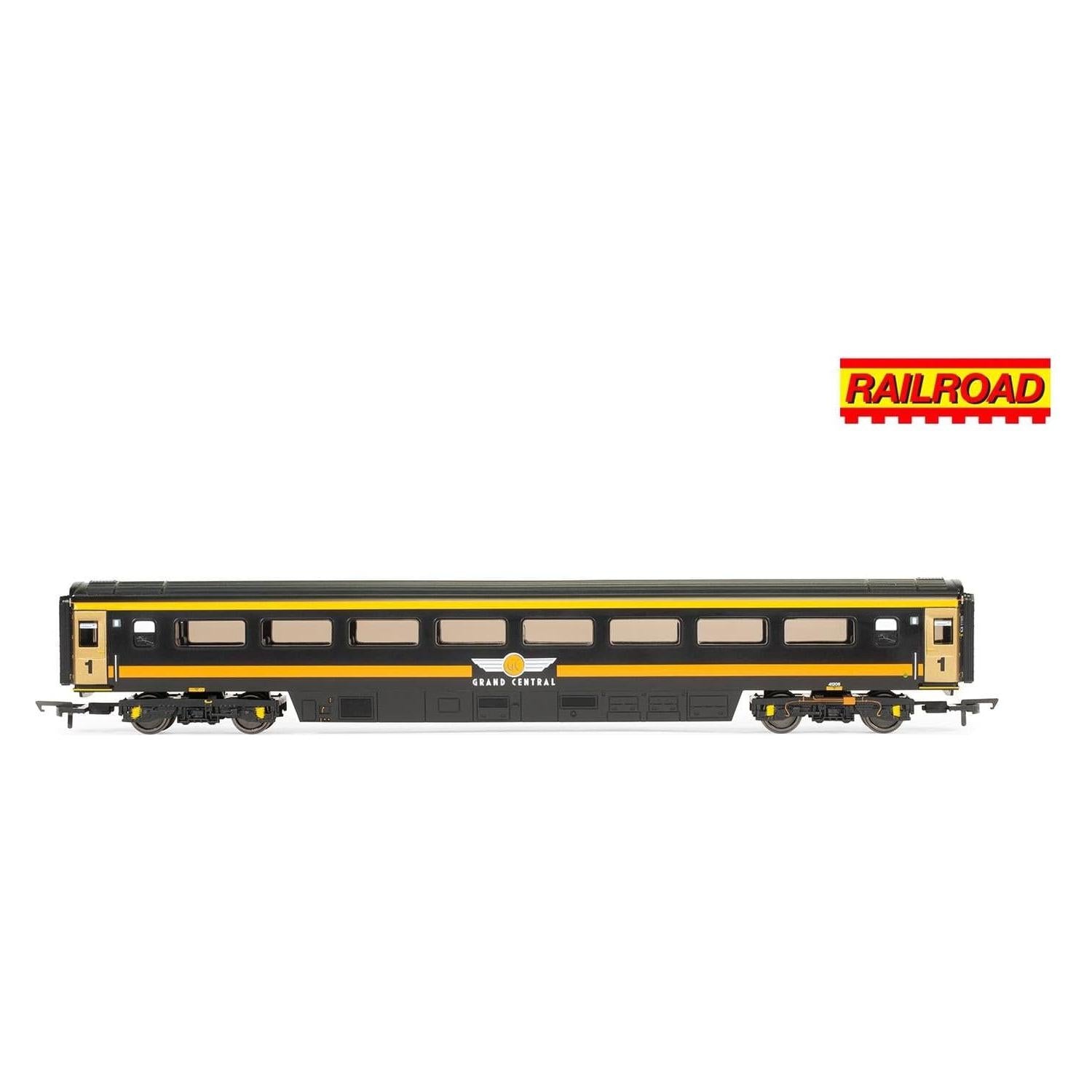 HORNBY OO RailRoad Grand Central Rail, Mk3 1st Class Coach, 41206 - Era 10