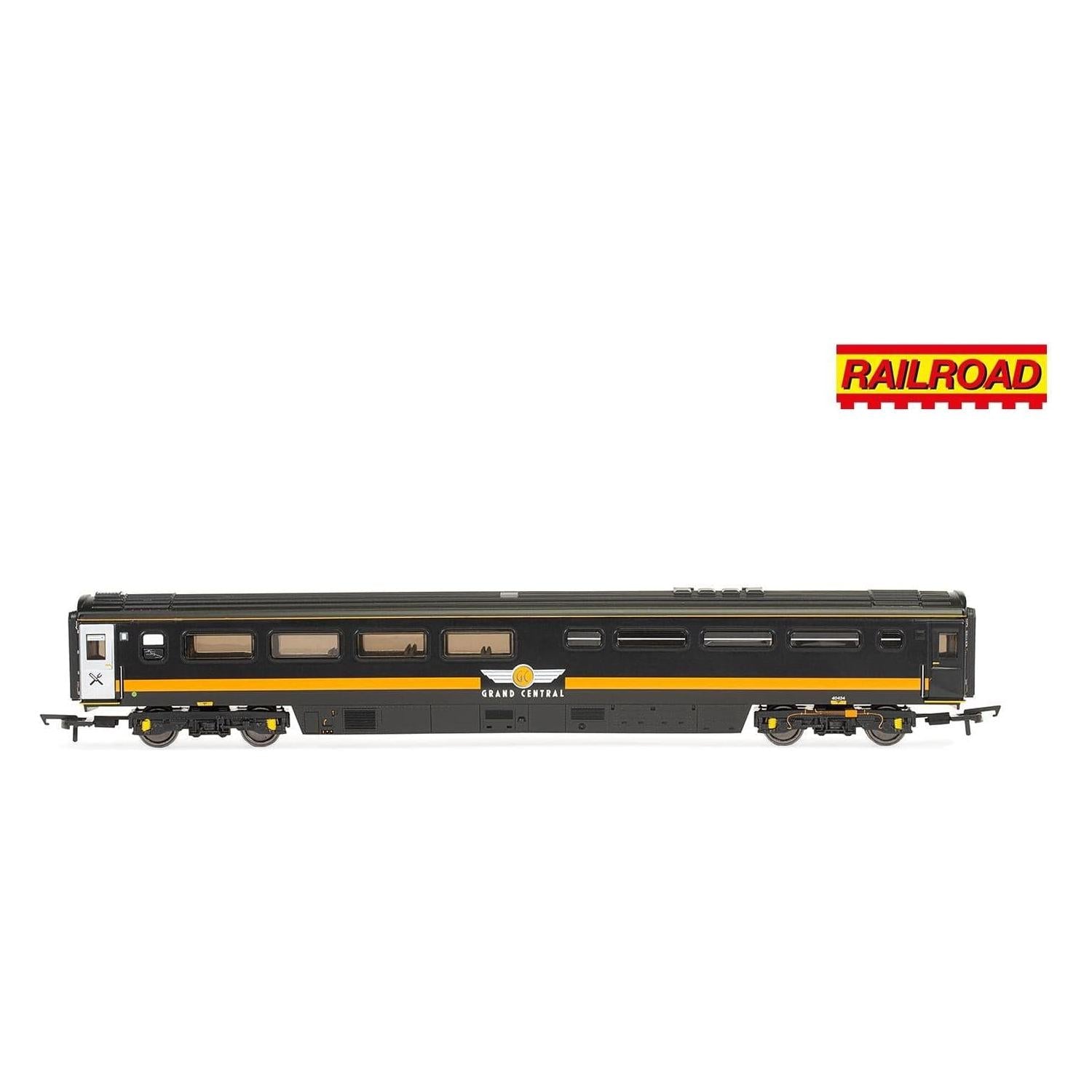 HORNBY OO RailRoad Grand Central Rail, Mk3 Buffet Coach, 40424 - Era 10