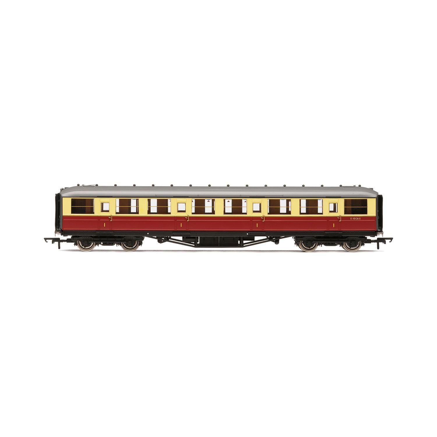 HORNBY OO BR Gresleu Corridor Crimson And Cream 1ST Class E10126E