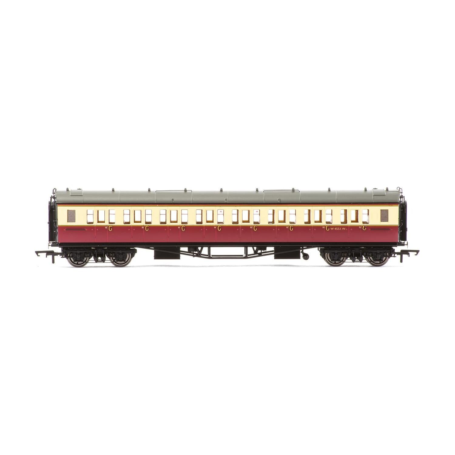 HORNBY OO BR Collet Coaches Corridor Third 4551