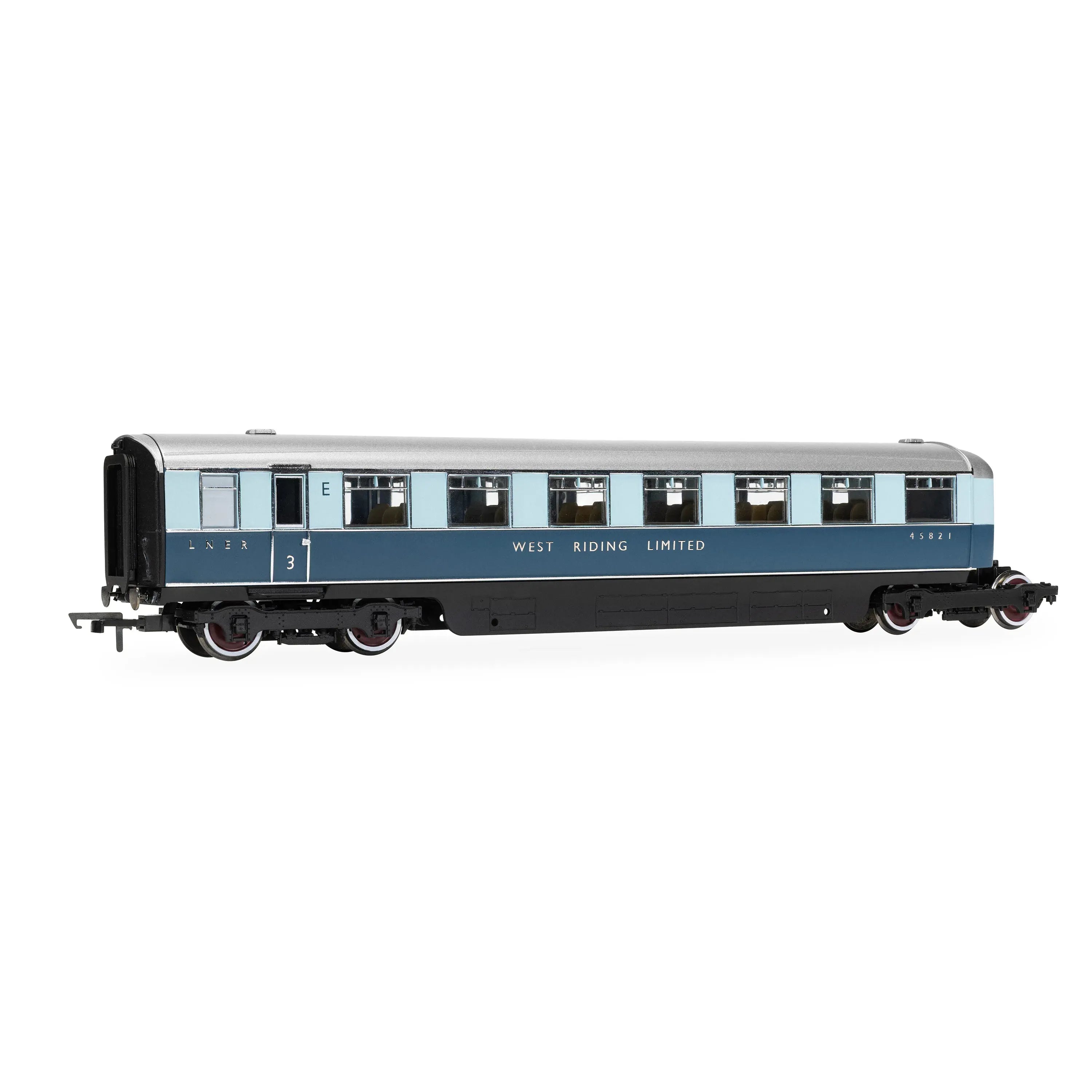 HORNBY OO LNER - 'West Riding Limited' - Open Third & Kitchen Third - Coach pack