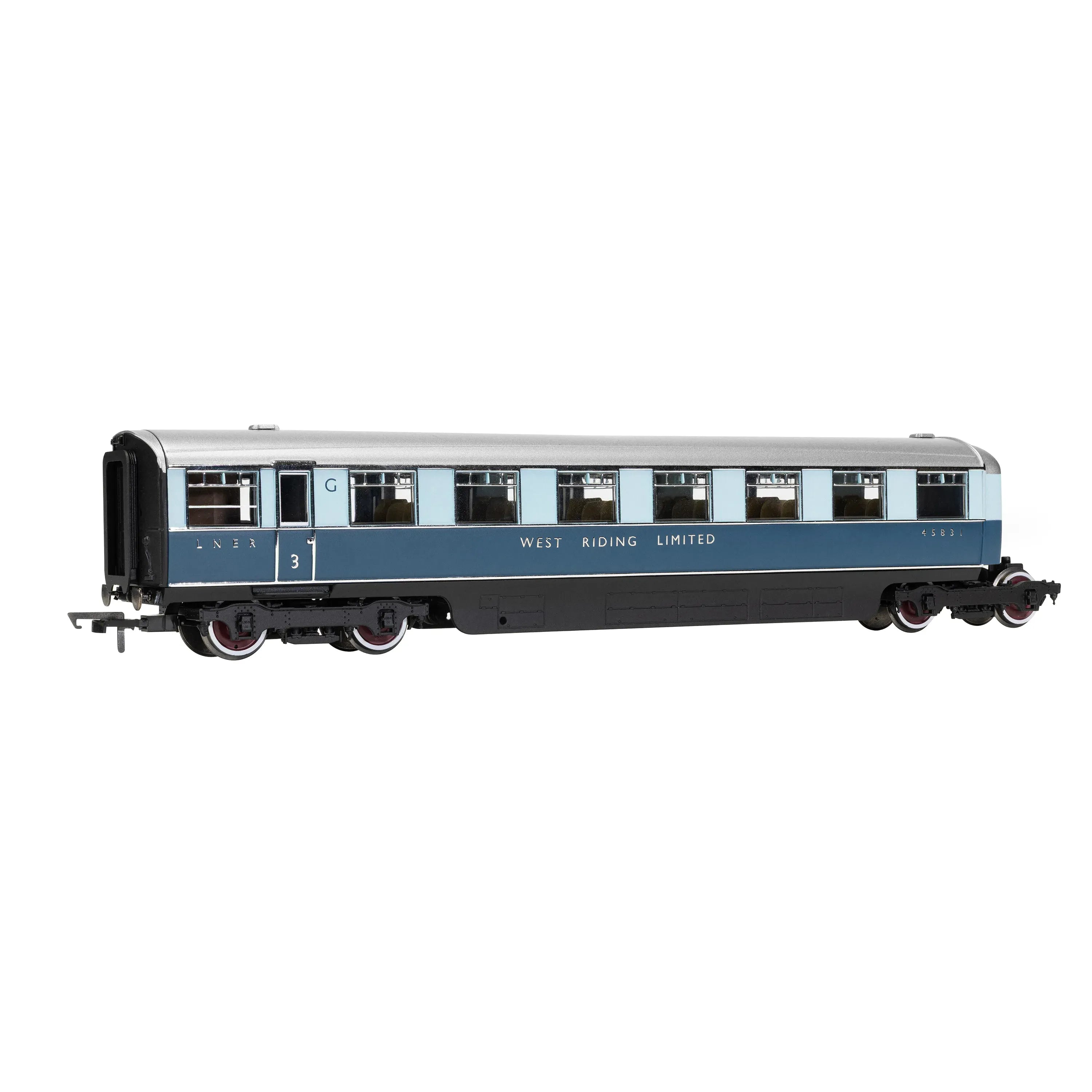 HORNBY OO LNER - 'West Riding Limited' - Open Third & Brake Third - Coach pack