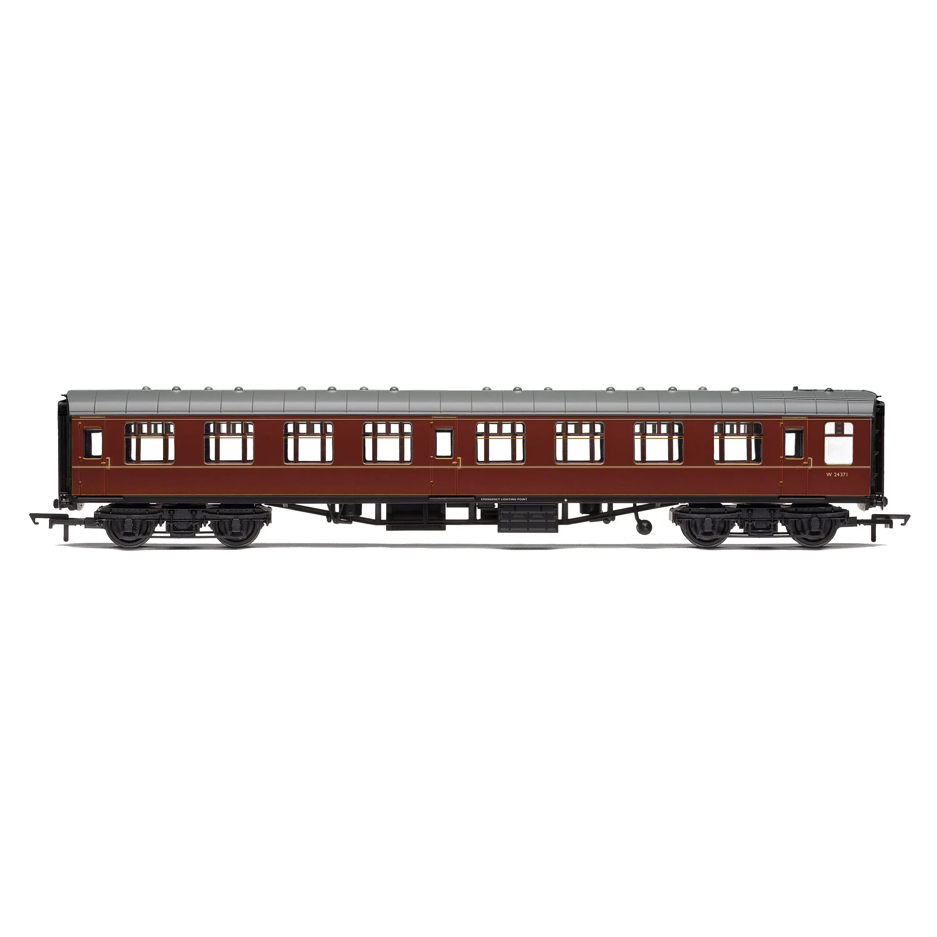 HORNBY OO BR - MK1 Corridor - W24371 - Second Class Coach