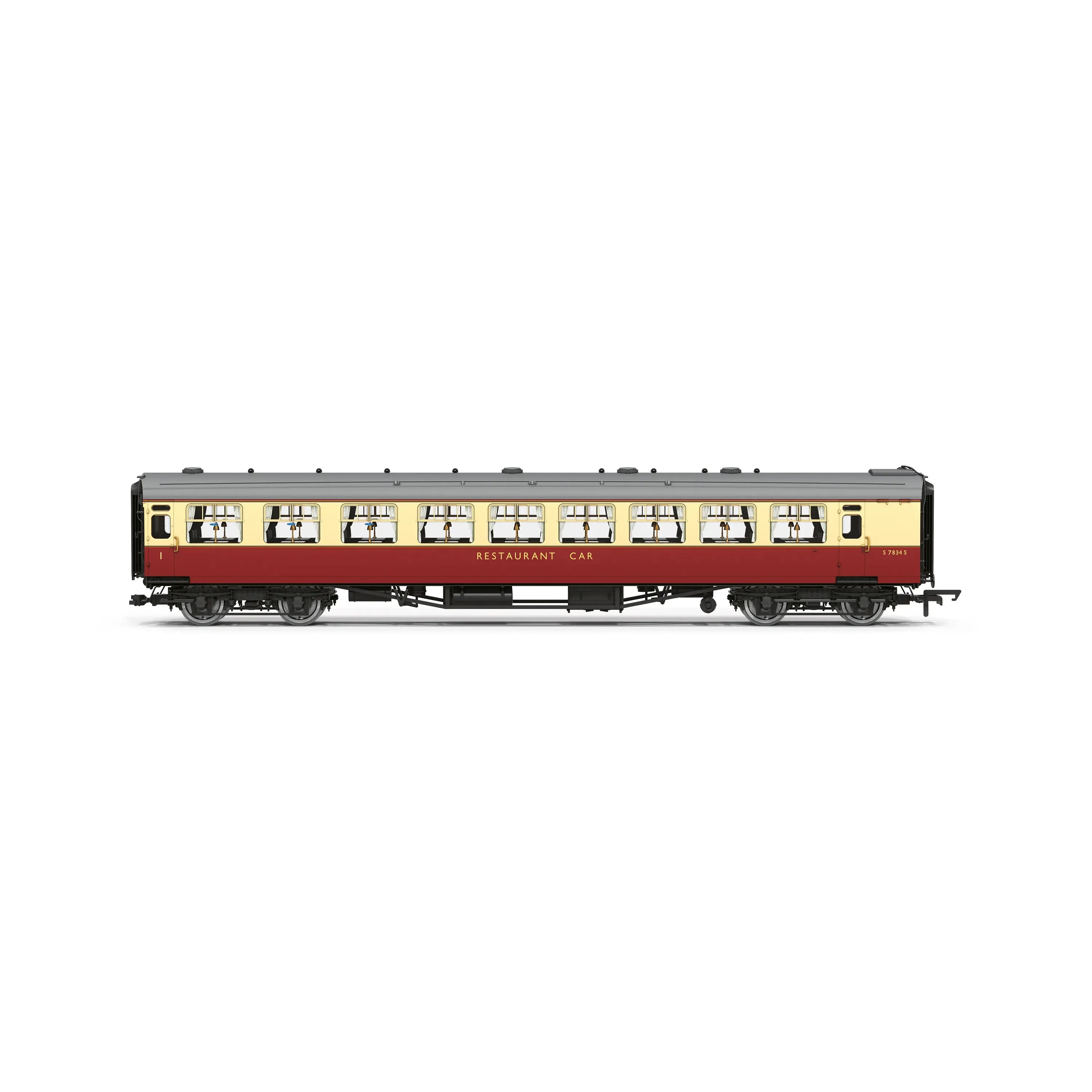 HORNBY OO BR - Kitchen and Buttery Car & Composite Restaurant - 'At the Sign of the Three Plovers' - Coach Pack